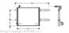 AVA QUALITY COOLING VW5178 Condenser, air conditioning